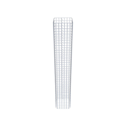 Gabionensäule eckig 32 cm x 32 cm, 200 cm Höhe, MW 5 cm x 5 cm