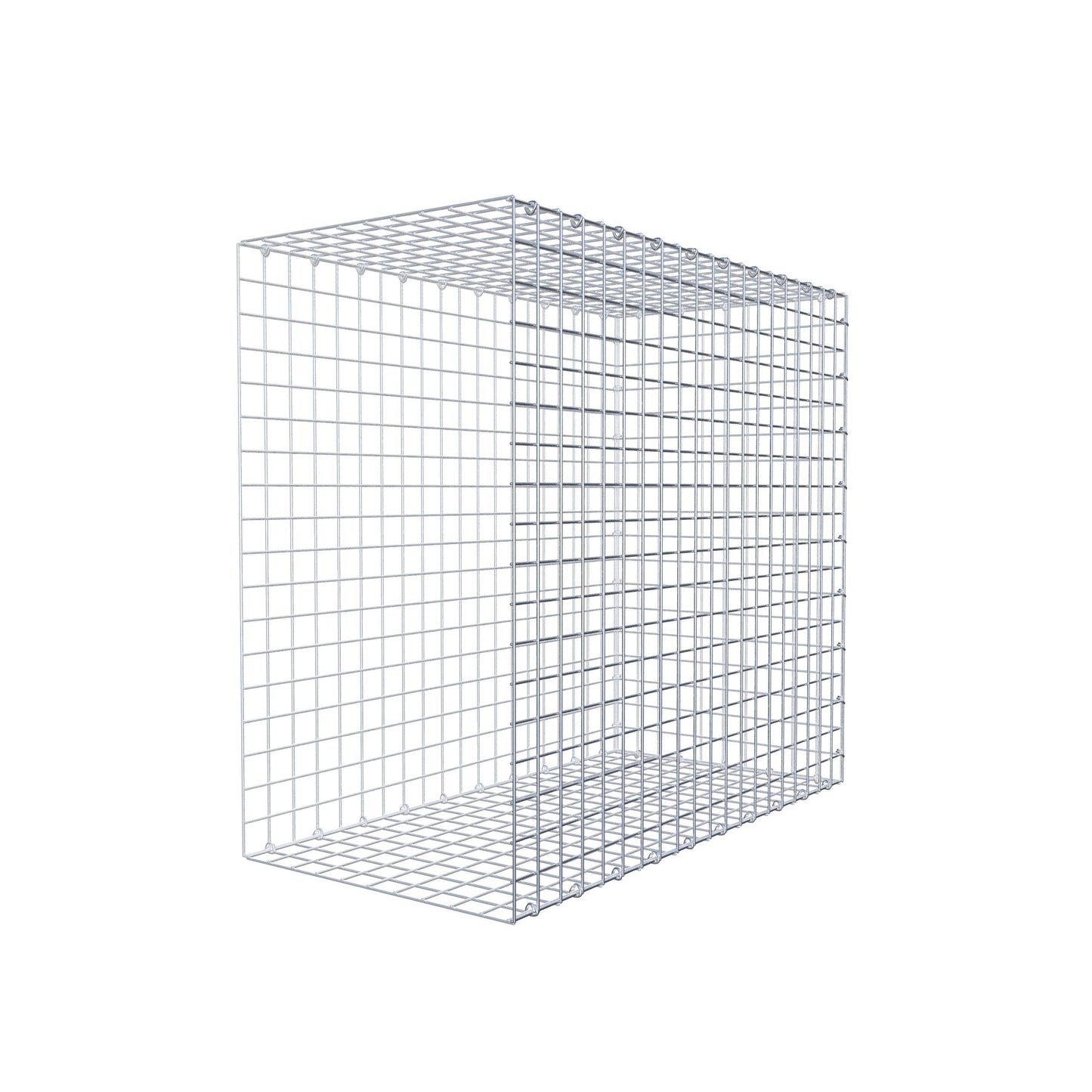 Type 2 oplegkorf 100 cm x 90 cm x 50 cm (L x H x D), maaswijdte 5 cm x 5 cm, C-ring