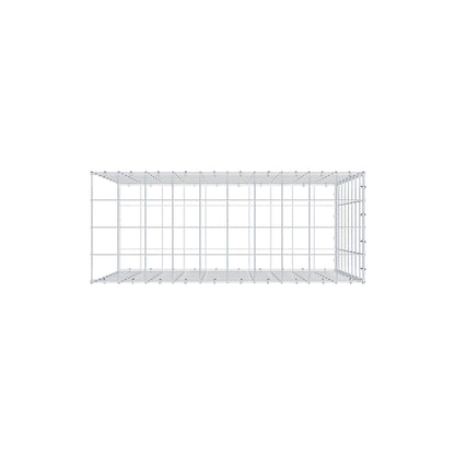 Anbaugabione Typ 2 100 cm x 80 cm x 40 cm (L x H x T), Maschenweite 10 cm x 10 cm, C-Ring