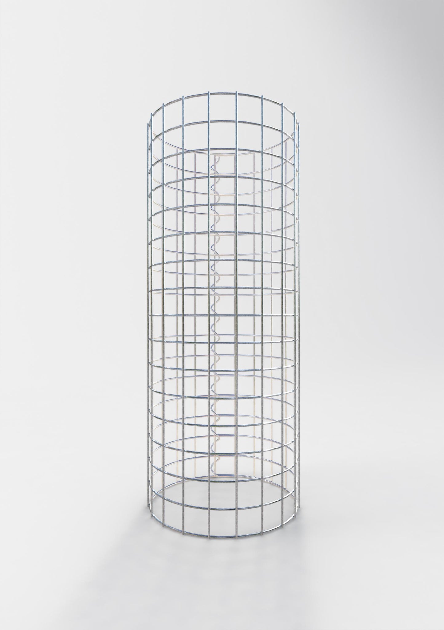 Gabionensäule rund 32 cm Durchmesser, 80 cm Höhe, Maschenweite 5 cm x 5 cm