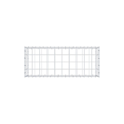 Gabion 100 cm x 30 cm x 40 cm (L x H x D), maskstorlek 10 cm x 10 cm, C-ring