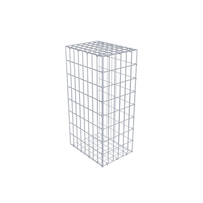 Pile aggiuntivo tipo 2 80 cm x 40 cm x 30 cm, maglia 5 cm x 10 cm, anello a C