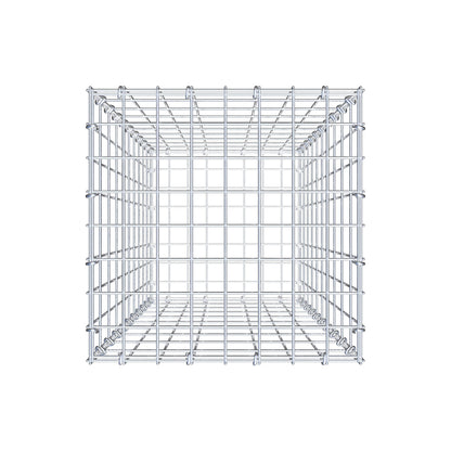 Gabione 100 cm x 40 cm x 40 cm (L x H x T), Maschenweite 5 cm x 10 cm, C-Ring