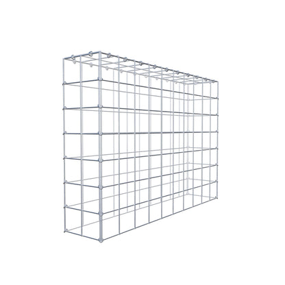 Gabbione aggiuntivo di tipo 3 100 cm x 70 cm x 20 cm (L x H x P), maglia 10 cm x 10 cm, anello a C