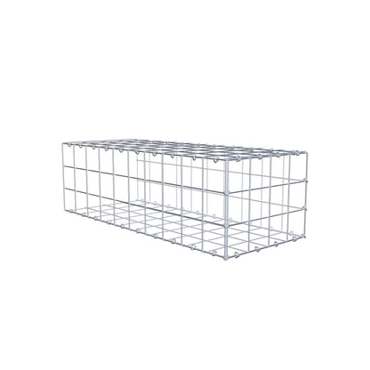 Anbaugabione Typ 2 100 cm x 30 cm x 40 cm (L x H x T), Maschenweite 10 cm x 10 cm, C-Ring