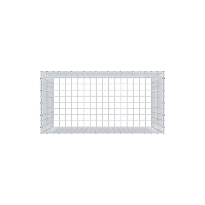 Anbaugabione Typ 3 100 cm x 80 cm x 50 cm (L x H x T), Maschenweite 5 cm x 5 cm, C-Ring