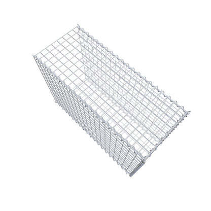 Gabion rapporté type 2 100 cm x 70 cm x 40 cm (L x H x P), mailles 5 cm x 5 cm, spirale
