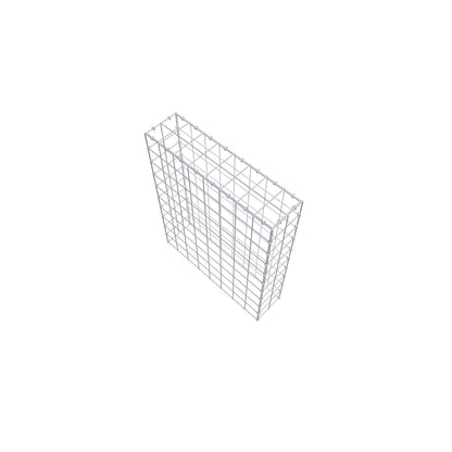 Gavión complementario de tipo 3 100 cm x 80 cm x 20 cm (L x A x P), malla 10 cm x 10 cm, anillo en C