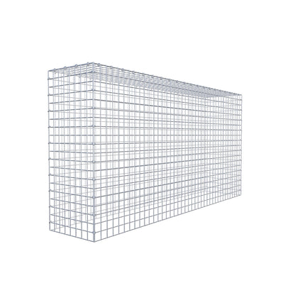 Opzetpaal type 3 200 cm x 100 cm x 40 cm (L x H x D), maaswijdte 5 cm x 5 cm, C-ring