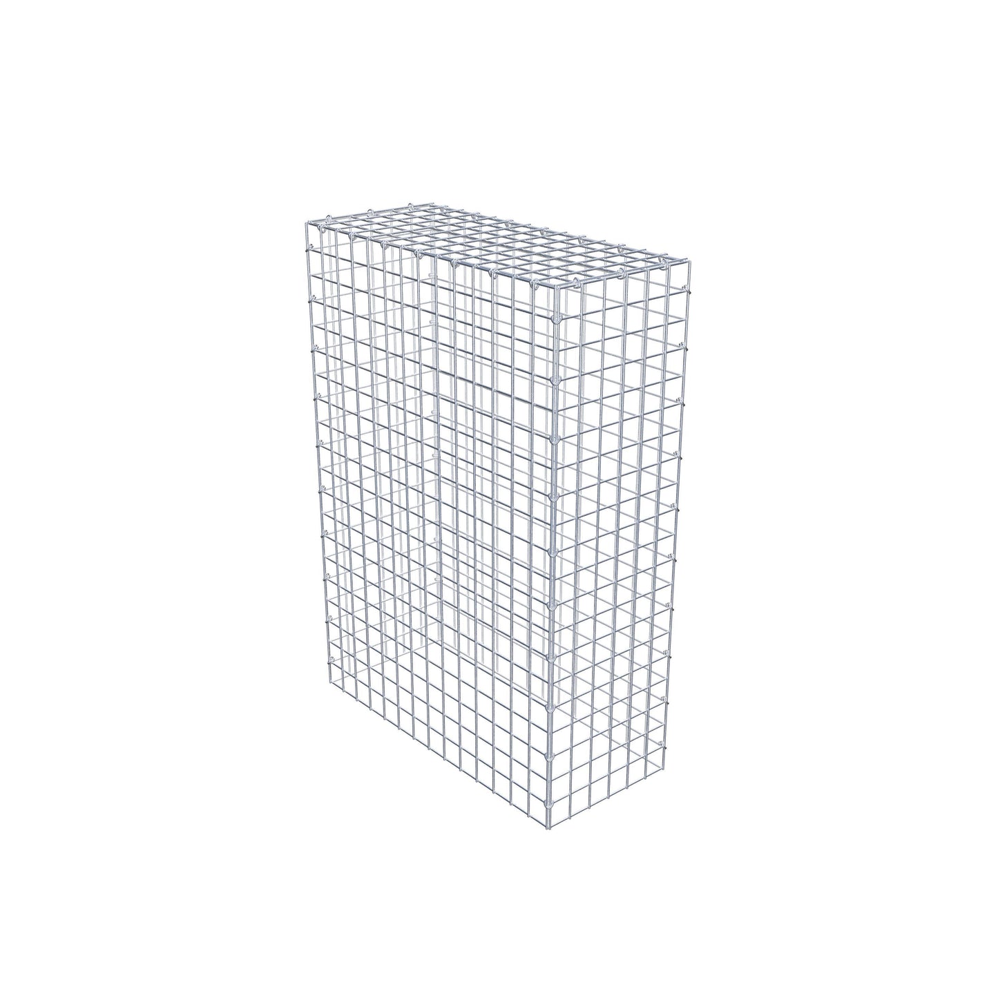 Gabbione aggiuntivo di tipo 3 100 cm x 70 cm x 30 cm (L x H x P), maglia 5 cm x 5 cm, anello a C