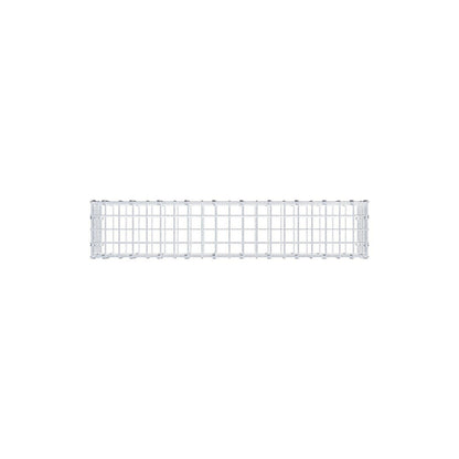 Gabbione 100 cm x 20 cm x 20 cm (L x H x P), maglia 5 x 5 cm, anello a spirale