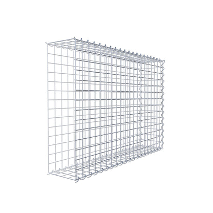 Gavión adulto tipo 2 100 cm x 70 cm x 20 cm (largo x alto x profundidad), tamaño de malla 5 cm x 5 cm, espiral