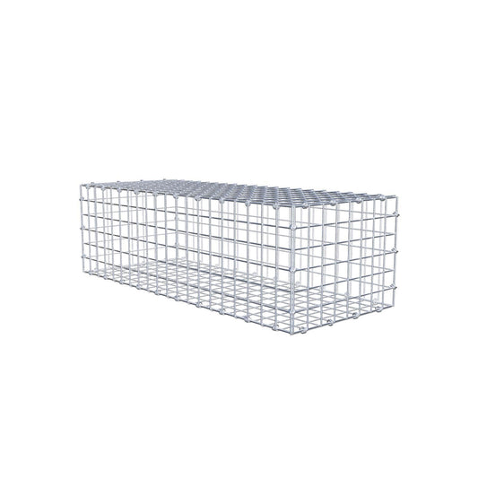 Schanskorf 100 cm x 30 cm x 40 cm (L x H x D), maaswijdte 5 x 5 cm, spiraalring