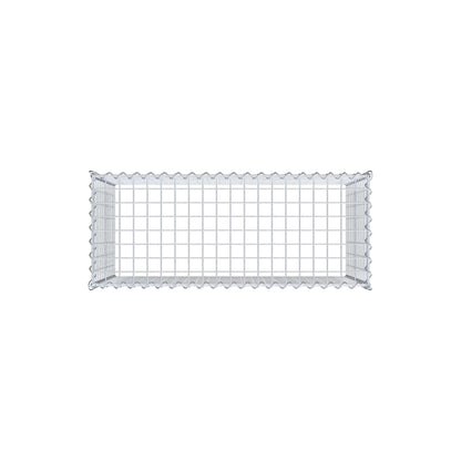 Anbaugabione Typ 3 100 cm x 60 cm x 40 cm (L x H x T), Maschenweite 5 cm x 5 cm, Spirale