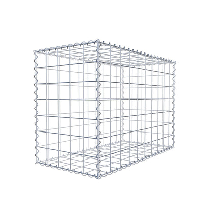 Gabione 100 cm x 70 cm x 50 cm (L x H x T), Maschenweite 10 cm x 10 cm, Spirale