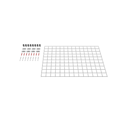 Dekorativt gitter / espalier (inklusive monteringsmateriale) maskestørrelse 5 x 5 cm
