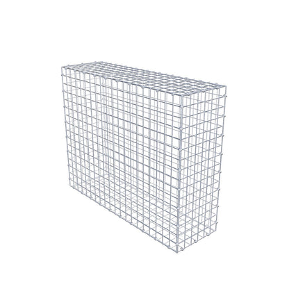 Schanskorf 100 cm x 80 cm x 30 cm (L x H x D), maaswijdte 5 x 5 cm, spiraalring