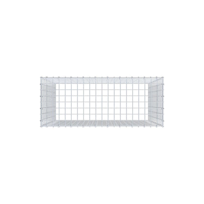 Mounted gabion type 3 100 cm x 100 cm x 40 cm (L x H x D), mesh size 5 cm x 5 cm, C-ring