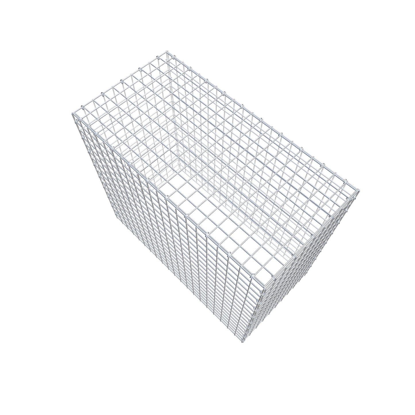 Anbaugabione Typ 3 100 cm x 90 cm x 50 cm (L x H x T), Maschenweite 5 cm x 5 cm, C-Ring
