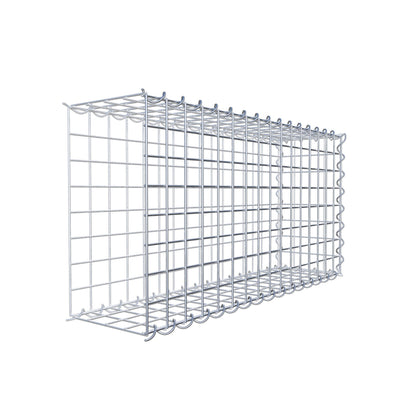Gavión complementario tipo 2 80 cm x 40 cm x 20 cm (L x A x P), malla 5 cm x 5 cm, espiral