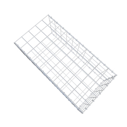 Type 2 oplegkorf 100 cm x 40 cm x 50 cm (L x H x D), maaswijdte 10 cm x 10 cm, C-ring