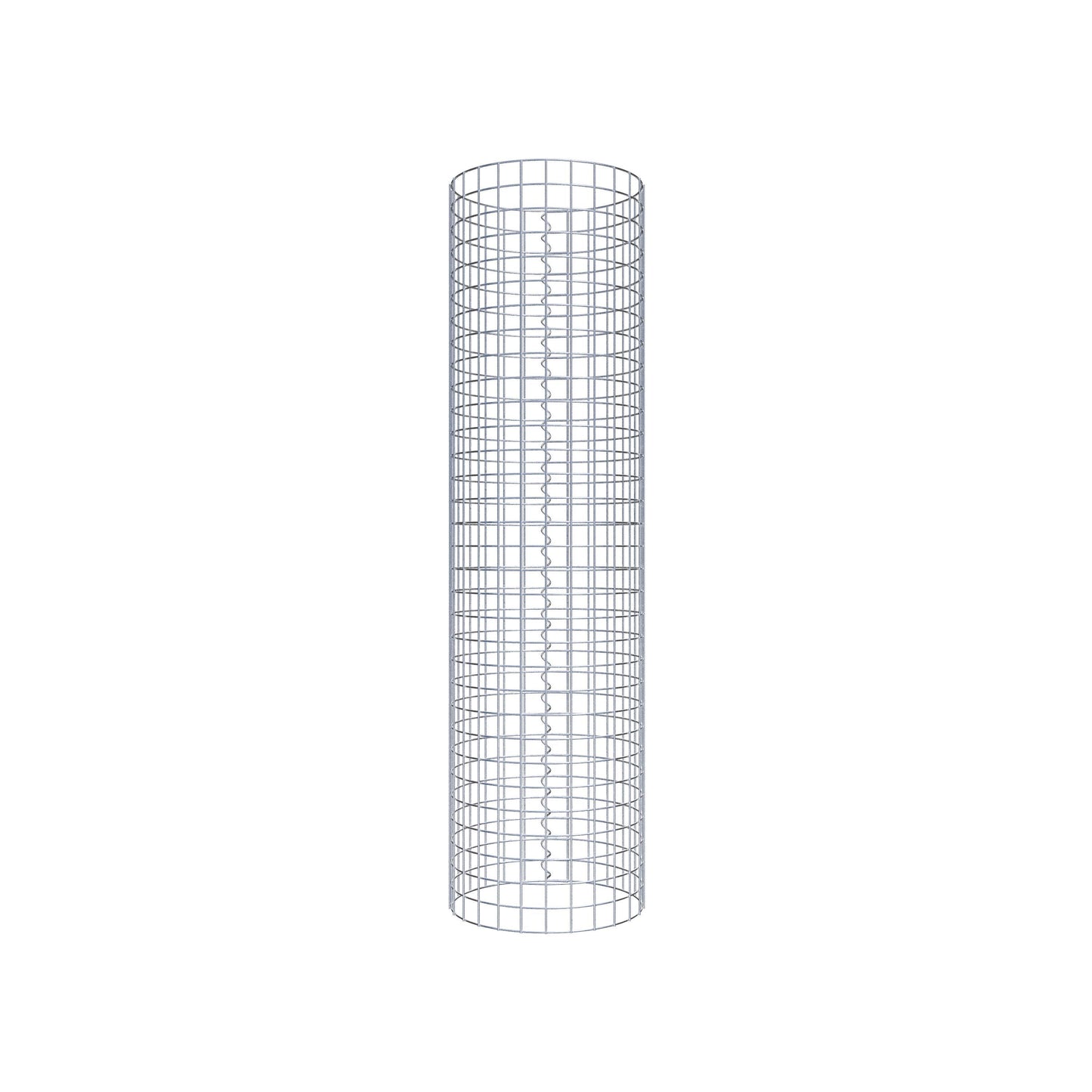 Gabionensäule rund 42 cm Durchmesser, 160 cm Höhe, Maschenweite 5 cm x 5 cm