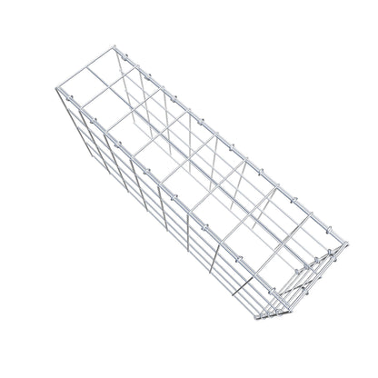 Monteret gabion type 4 80 cm x 40 cm x 20 cm (L x H x D), maskestørrelse 10 cm x 10 cm, C-ring