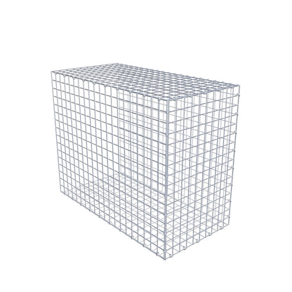 Anbaugabione Typ 2 100 cm x 80 cm x 50 cm (L x H x T), Maschenweite 5 cm x 5 cm, C-Ring