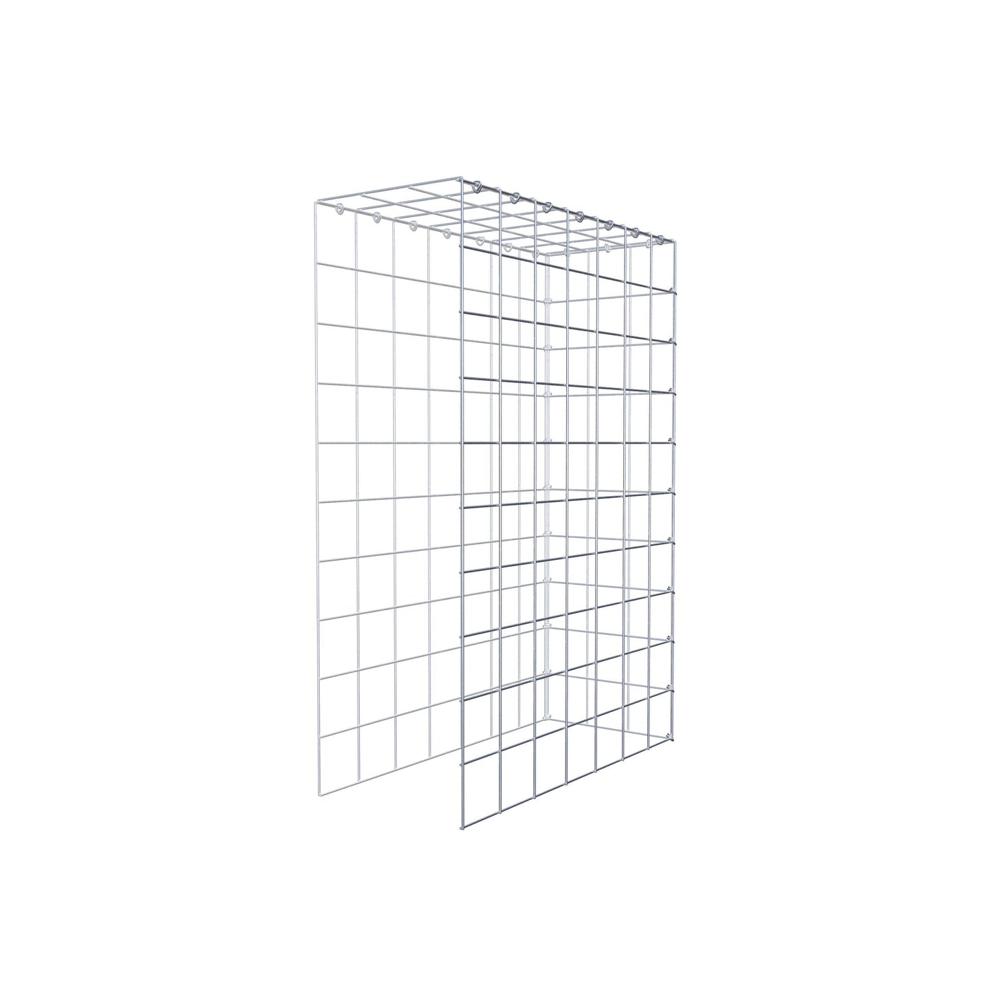 Pilote adicional tipo 4 100 cm x 70 cm x 30 cm (L x A x P), malla 10 cm x 10 cm, anillo en C