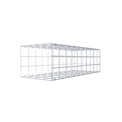 Anbaugabione Typ 2 100 cm x 30 cm x 40 cm (L x H x T), Maschenweite 10 cm x 10 cm, C-Ring