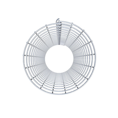 Colonne de gabion ronde 27 cm de diamètre, 80 cm de hauteur, maille 5 cm x 5 cm