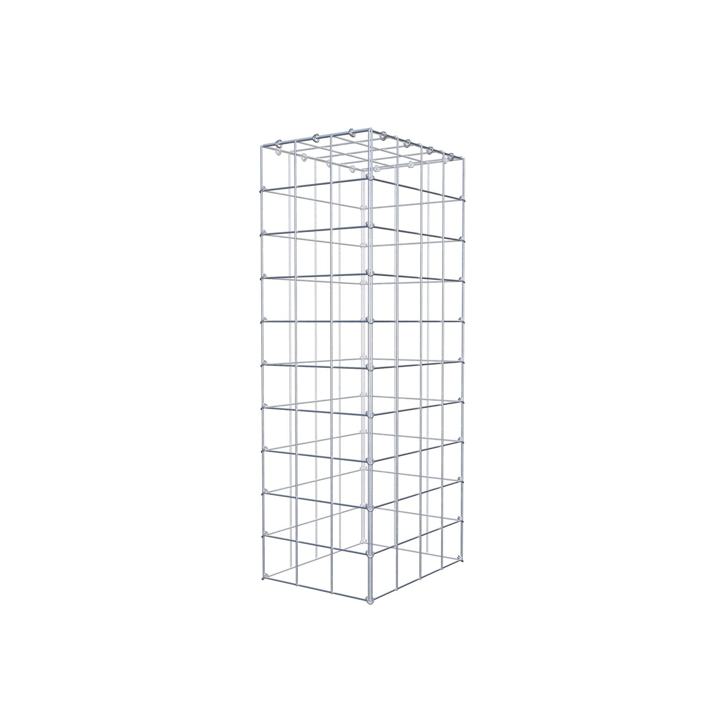 Gabbione aggiuntivo di tipo 3 100 cm x 40 cm x 30 cm (L x H x P), maglia 10 cm x 10 cm, anello a C
