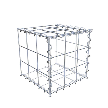 Anbaugabione Typ 2 30 cm x 30 cm x 30 cm (L x H x T), Maschenweite 10 cm x 10 cm, Spirale