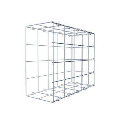 Gabbione aggiuntivo di tipo 2 50 cm x 40 cm x 20 cm (L x H x P), maglia 10 cm x 10 cm, anello a C