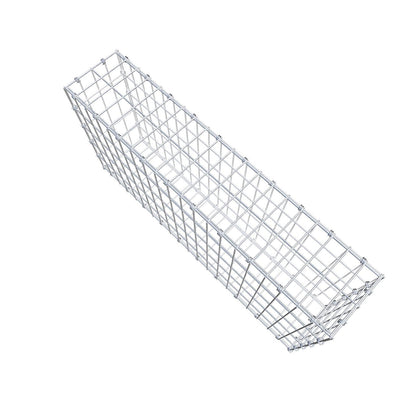 Gabion 100 cm x 50 cm x 20 cm (L x H x D), mesh size 5 x 10 cm, spiral ring